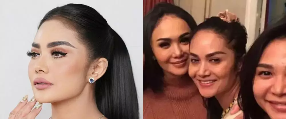 potret saat Krisdayanti pakai dan tanpa makeup © berbagai sumber potret saat Krisdayanti pakai dan tanpa makeup © berbagai sumber
