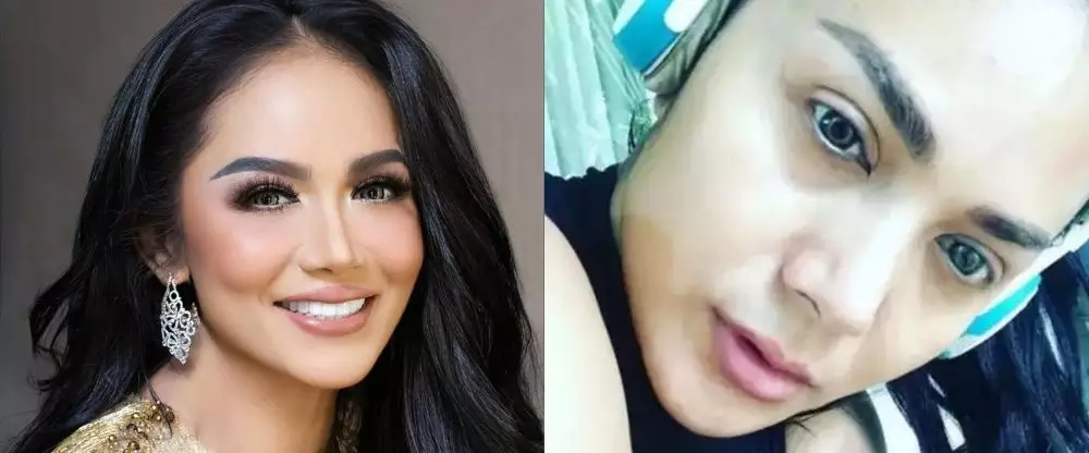 potret saat Krisdayanti pakai dan tanpa makeup © berbagai sumber potret saat Krisdayanti pakai dan tanpa makeup © berbagai sumber