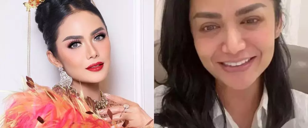 potret saat Krisdayanti pakai dan tanpa makeup © berbagai sumber potret saat Krisdayanti pakai dan tanpa makeup © berbagai sumber
