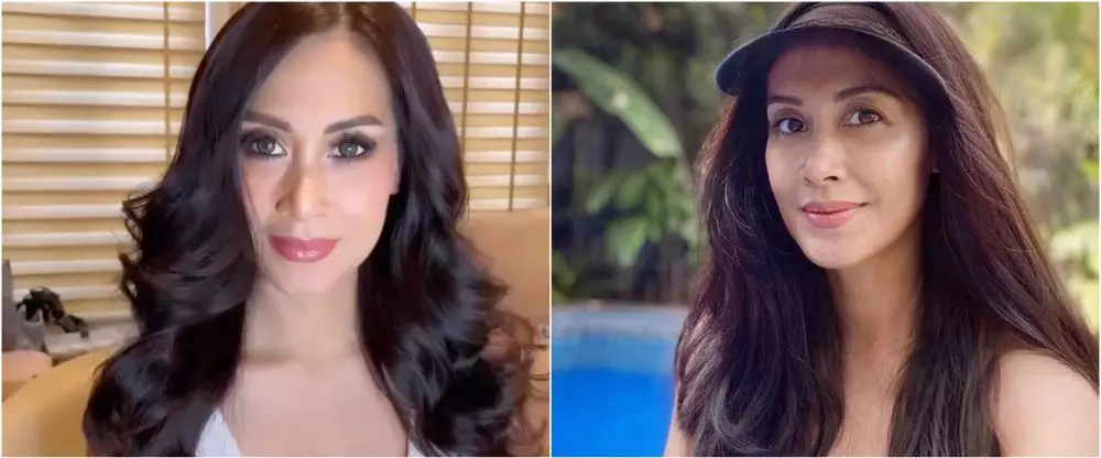 pesinetron era 90an pakai dan tanpa makeup © instagram pesinetron era 90an pakai dan tanpa makeup © instagram