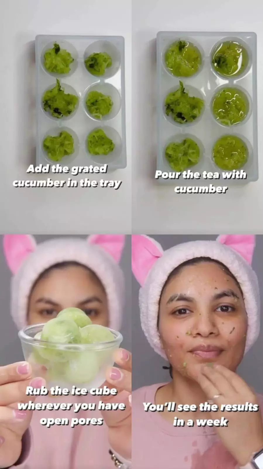 Bersih dalam 1 minggu tanpa porepack © Instagram