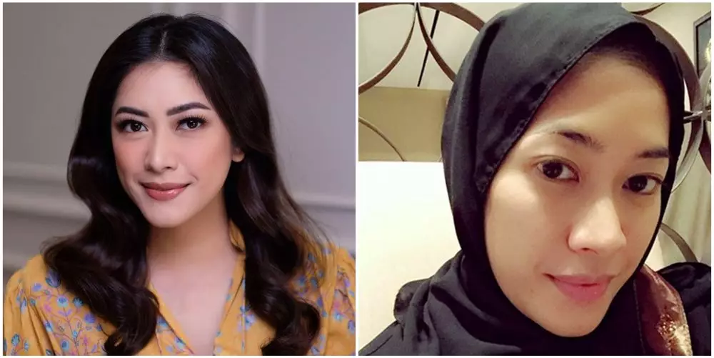 menantu presiden pakai dan tanpa makeup © instagram