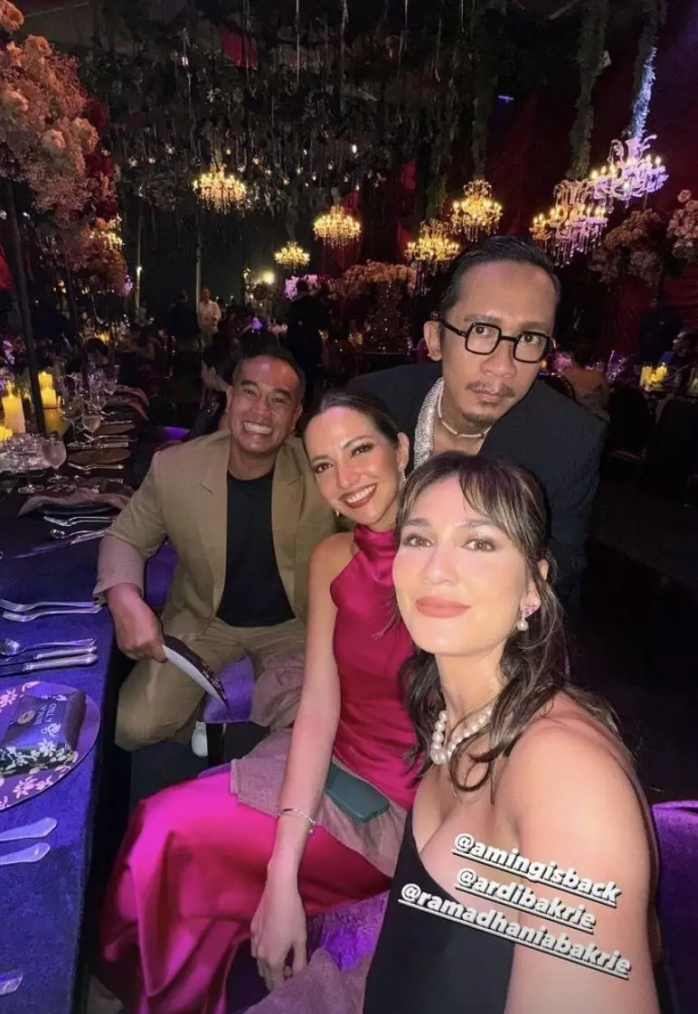 seleb di resepsi nikah BCL © Instagram