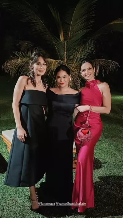 seleb di resepsi nikah BCL © Instagram