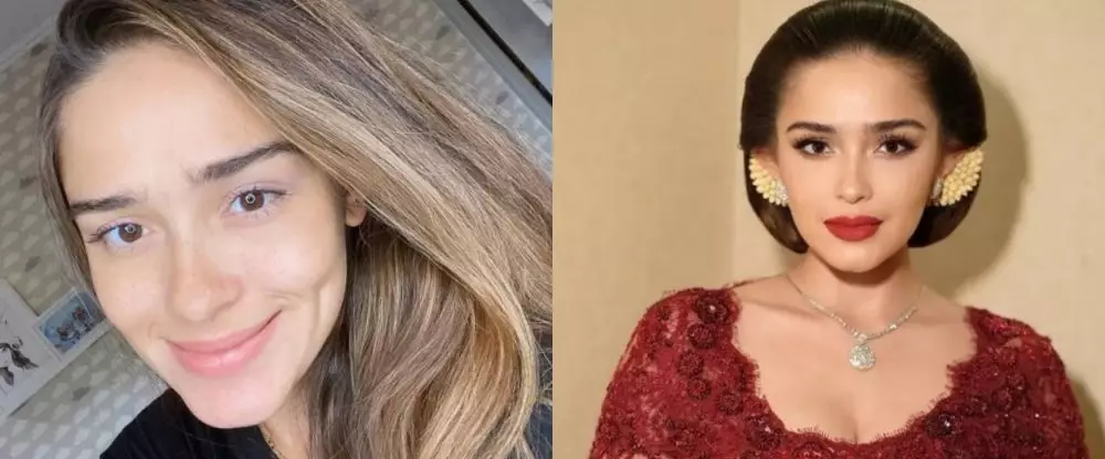 seleb freckles makeup tebal © Instagram seleb freckles makeup tebal © Instagram