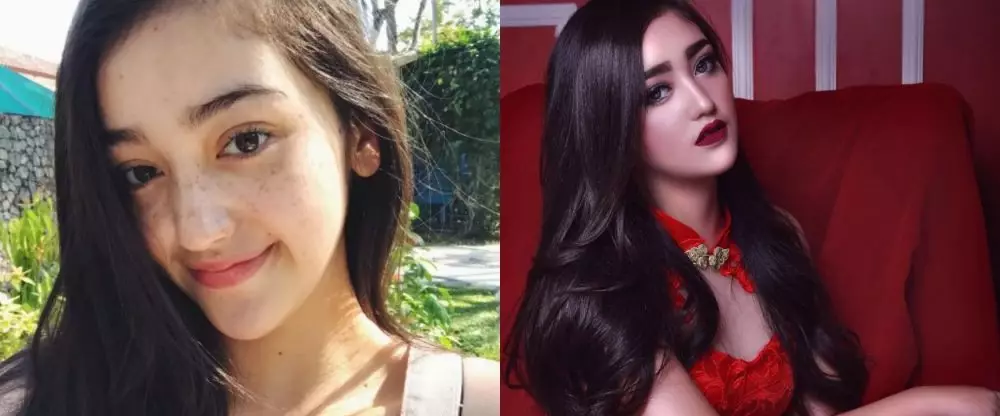 seleb freckles makeup tebal © Instagram seleb freckles makeup tebal © Instagram