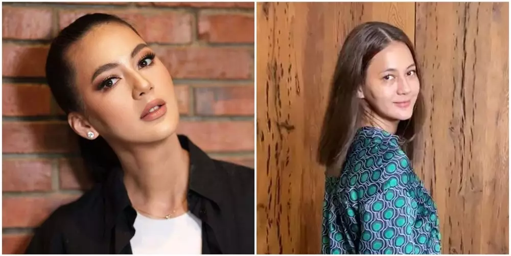 potret model pakai dan tanpa makeup © instagram potret model pakai dan tanpa makeup © instagram