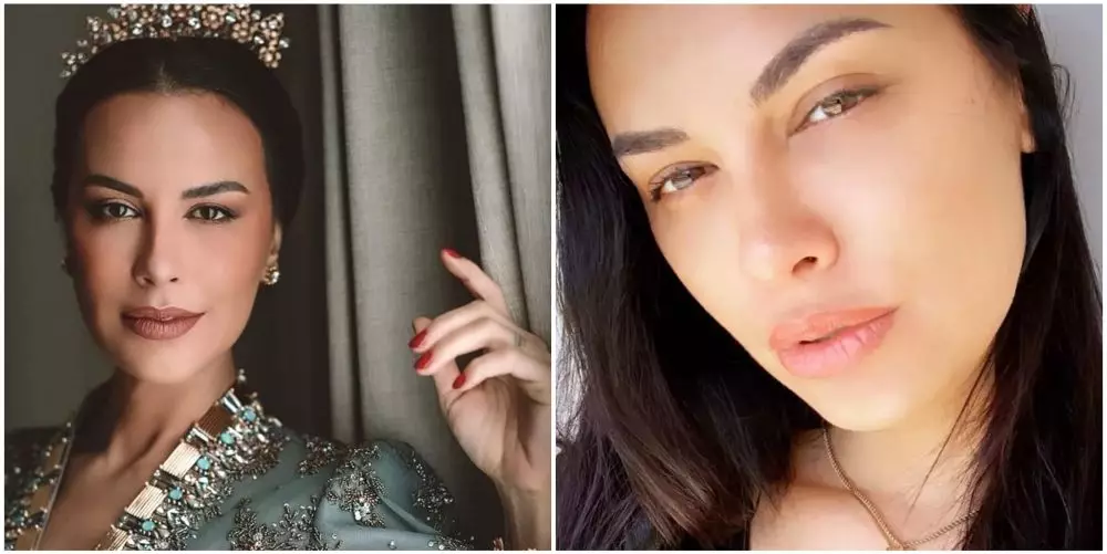 potret model pakai dan tanpa makeup © instagram potret model pakai dan tanpa makeup © instagram