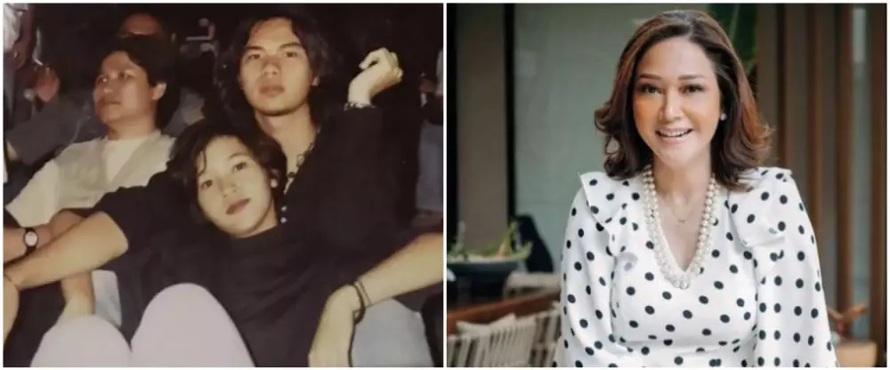 Maia Estianty saat kuliah dan kini © Instagram