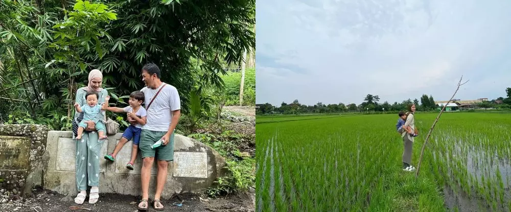 momen seleb mudik ke kampung halaman suami © berbagai sumber momen seleb mudik ke kampung halaman suami © berbagai sumber