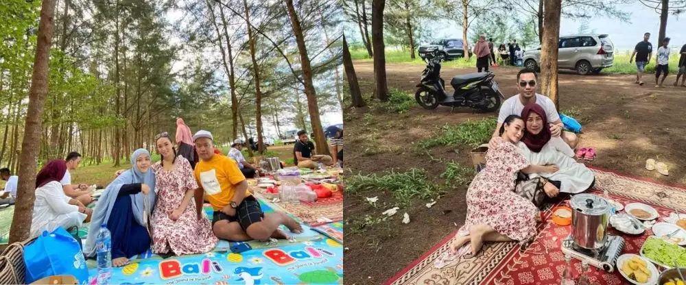 momen seleb mudik ke kampung halaman suami © berbagai sumber momen seleb mudik ke kampung halaman suami © berbagai sumber