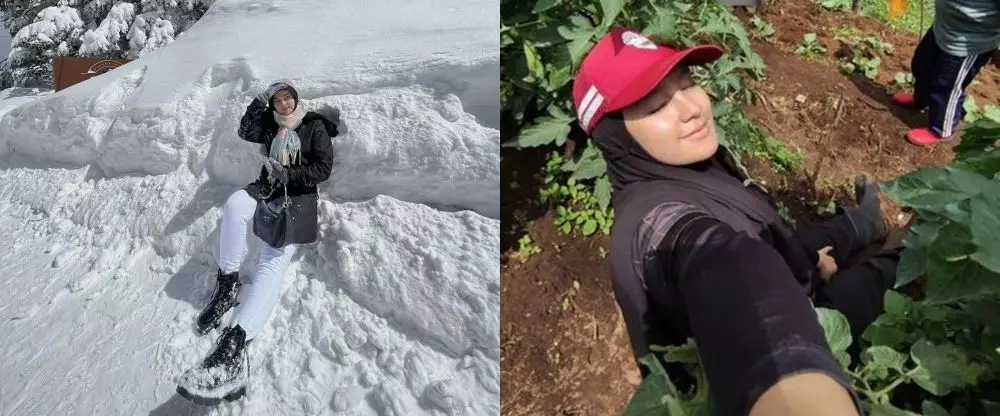 beda gaya istri Ridho DA dan Echa istri baru Rizki DA © berbagai sumber beda gaya istri Ridho DA dan Echa istri baru Rizki DA © berbagai sumber