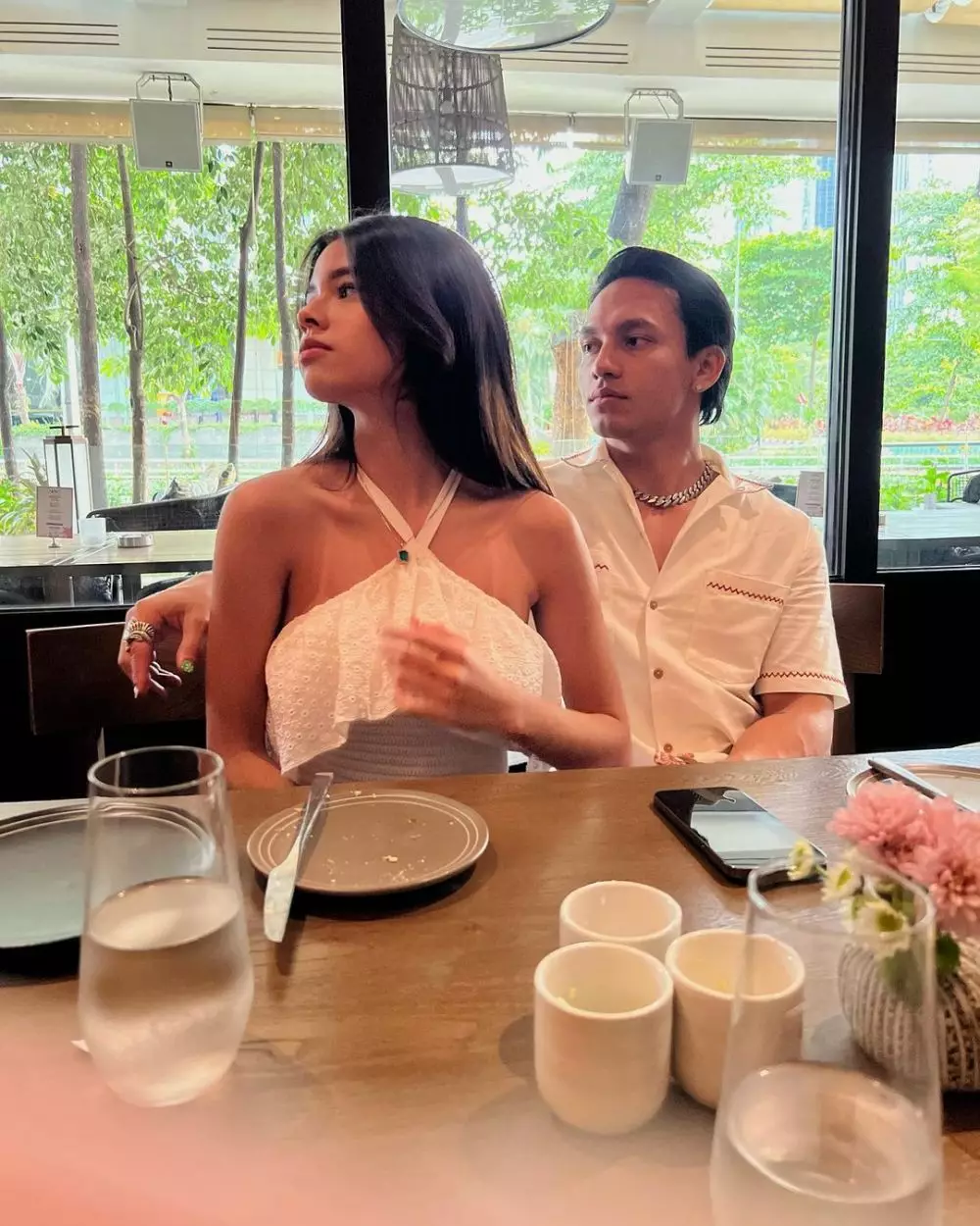 maria theodore dan jefri nichol © berbagai sumber