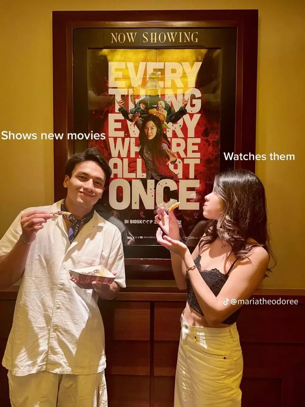 maria theodore dan jefri nichol © berbagai sumber