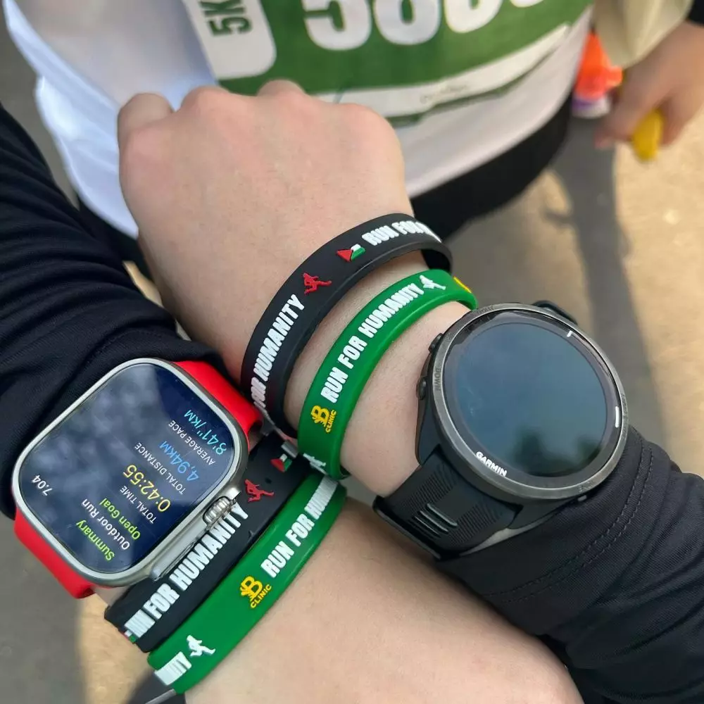 penampilan syari natasha rizki saat lari © instagram