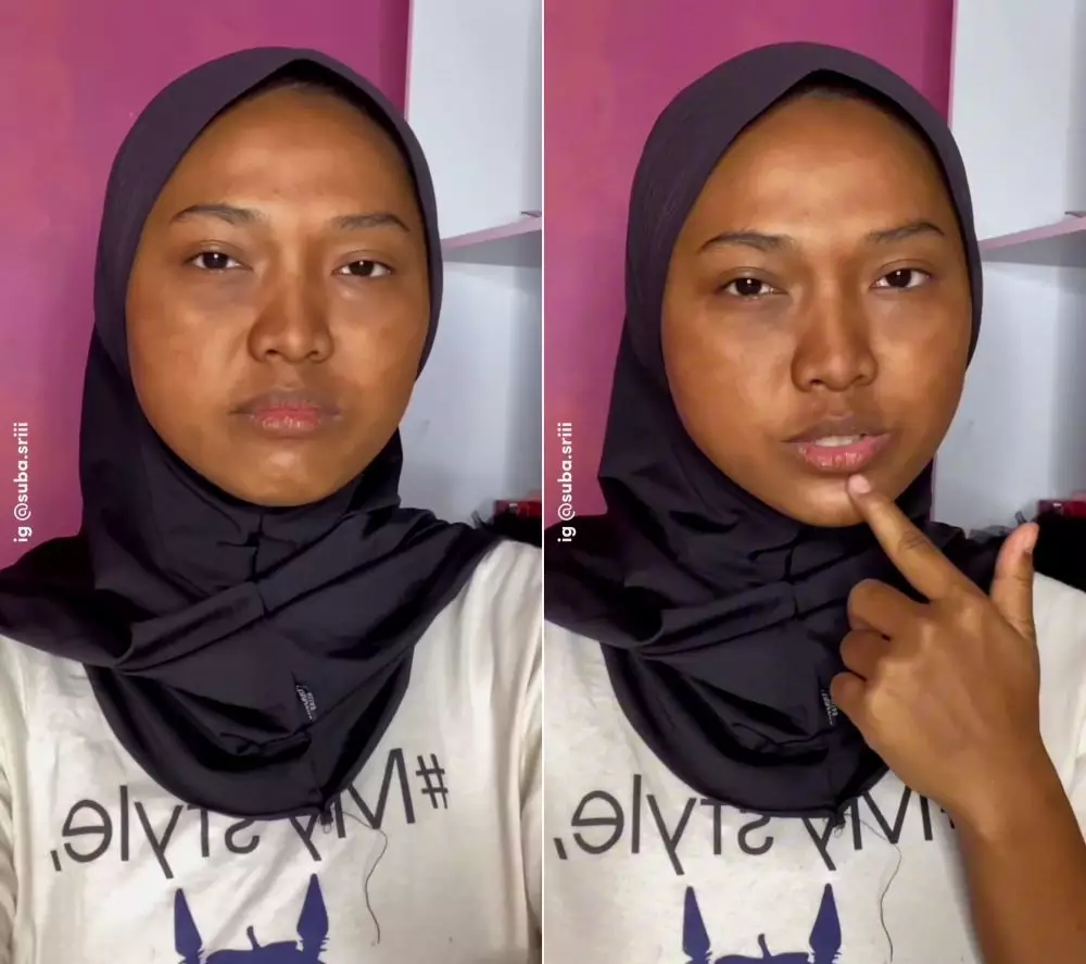 transformasi makeup dihujat © Instagram