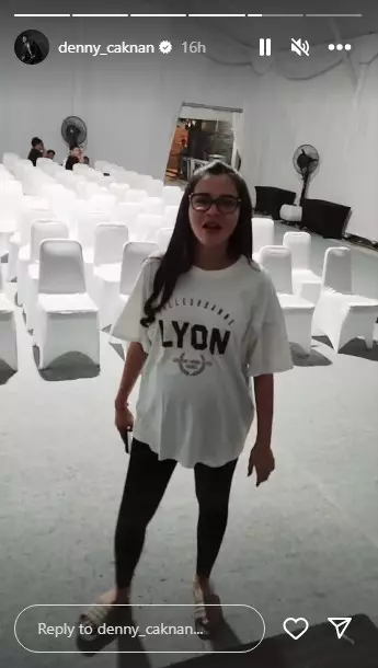 dekorasi mitoni anak pertama Bella Bonita © Instagram