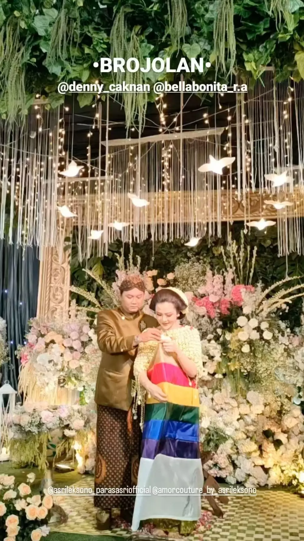 momen mitoni bella bonita dan denny caknan © instagram momen mitoni bella bonita dan denny caknan © instagram