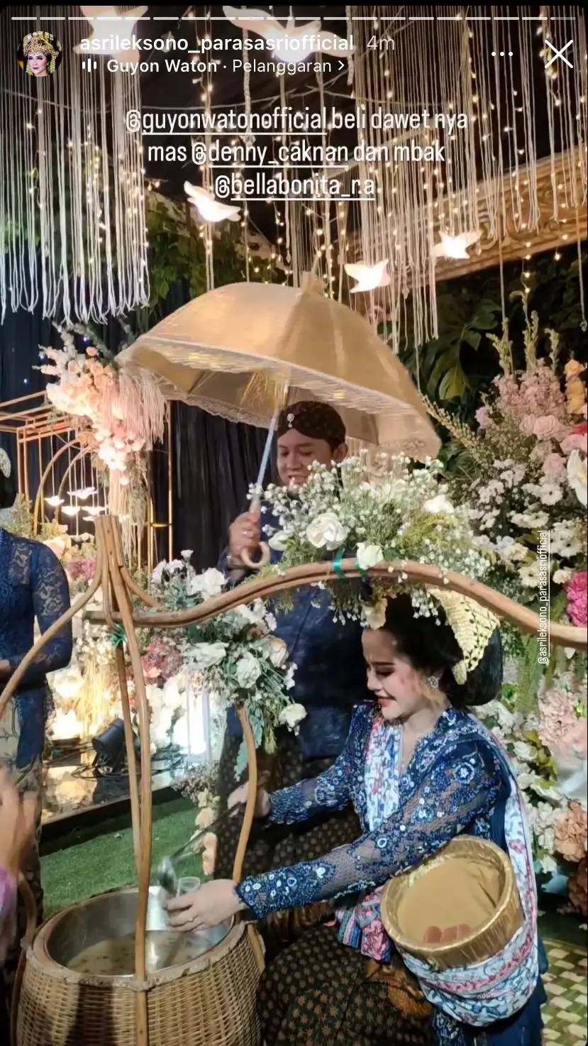 momen mitoni bella bonita dan denny caknan © instagram momen mitoni bella bonita dan denny caknan © instagram