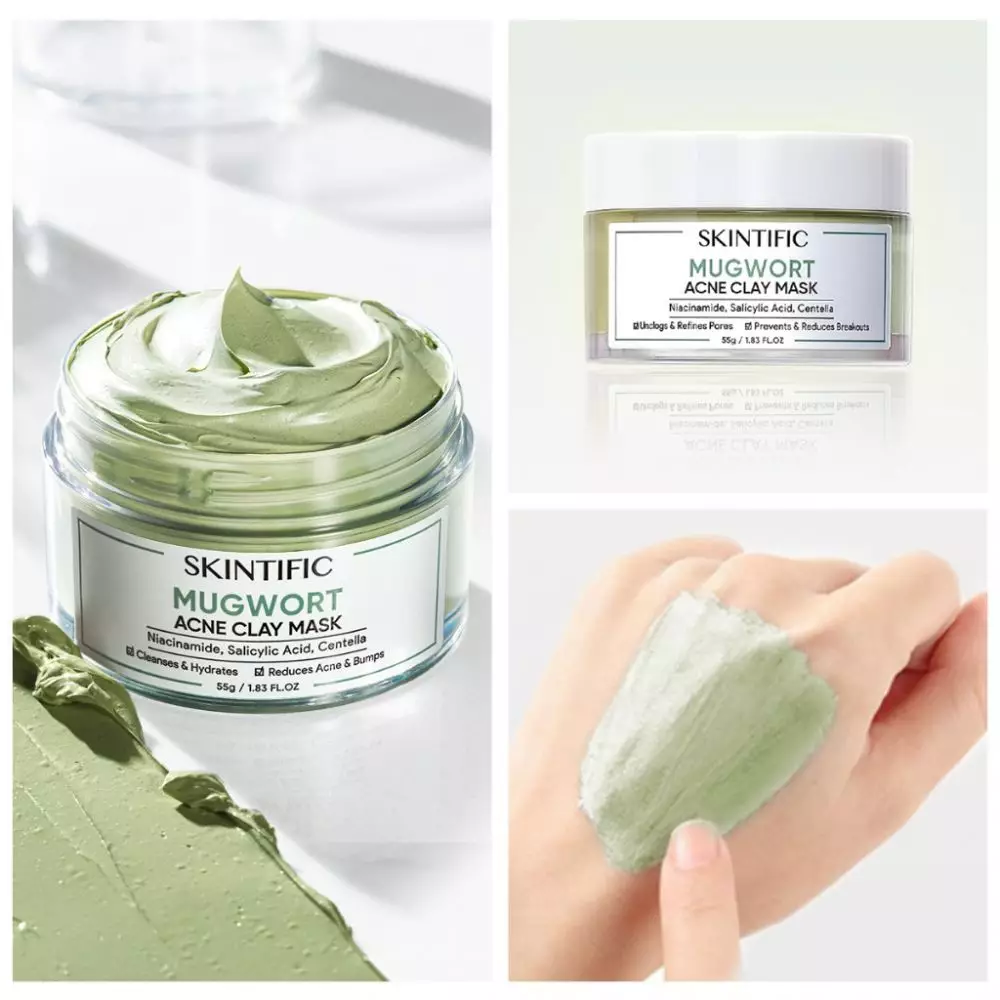 masker wajah untuk kulit berminyak dan berjerawat © berbagai sumber