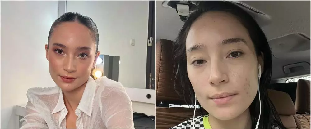 tatjana pakai dan tanpa makeup © instagram tatjana pakai dan tanpa makeup © instagram