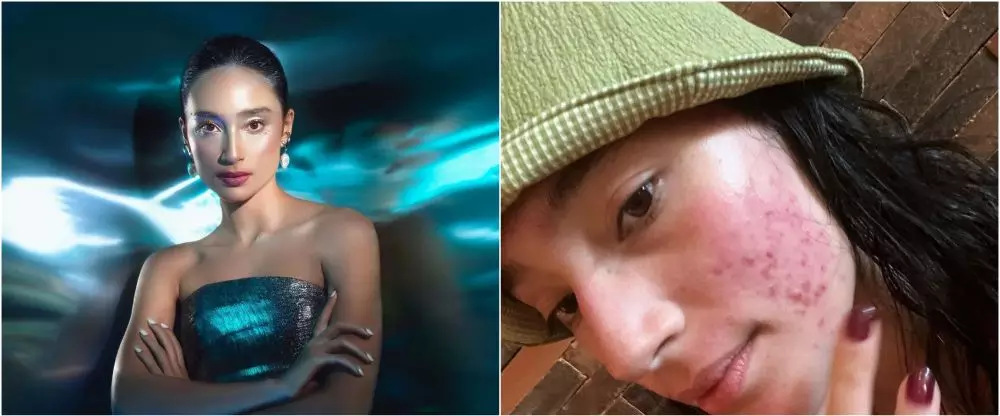 tatjana pakai dan tanpa makeup © instagram tatjana pakai dan tanpa makeup © instagram