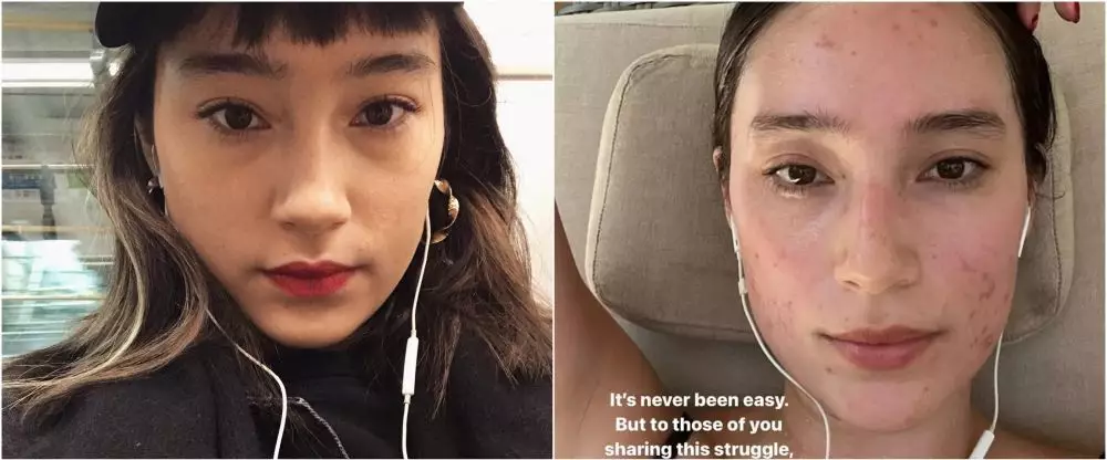 tatjana pakai dan tanpa makeup © instagram tatjana pakai dan tanpa makeup © instagram