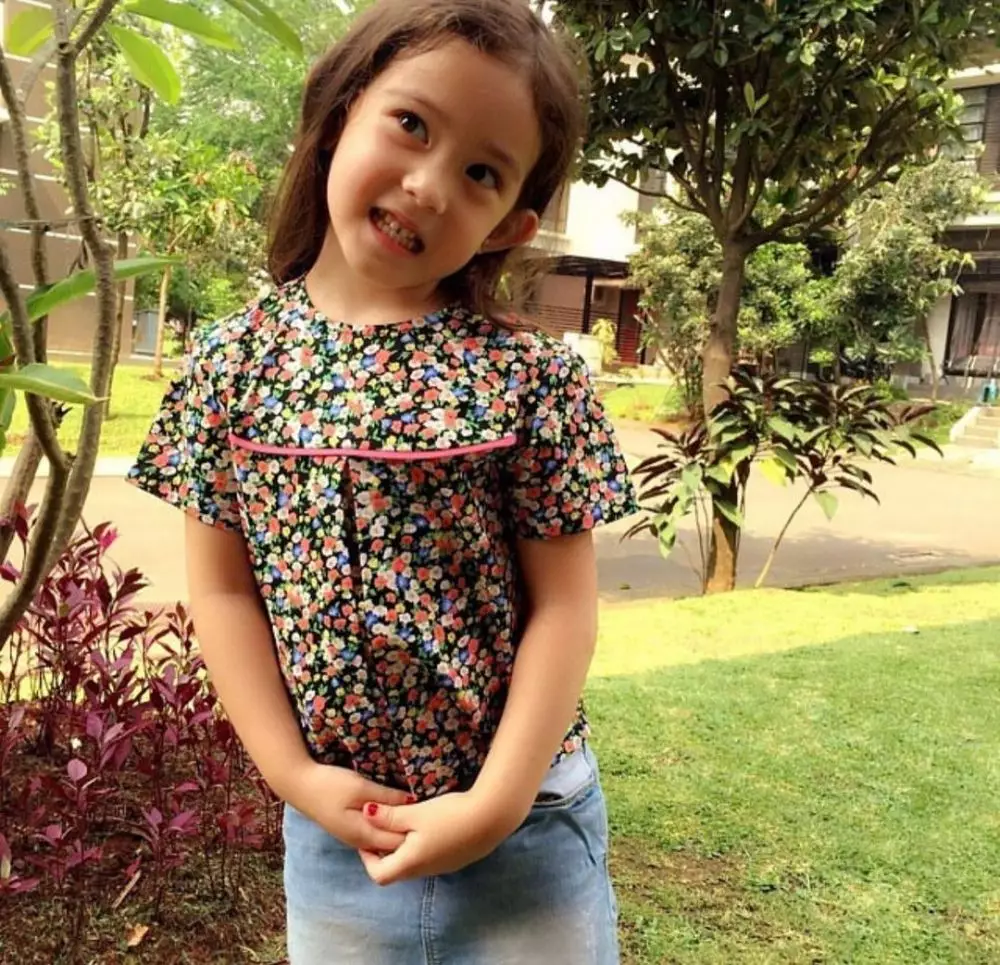 transformasi Mikhaela bak idol Korea © Instagram