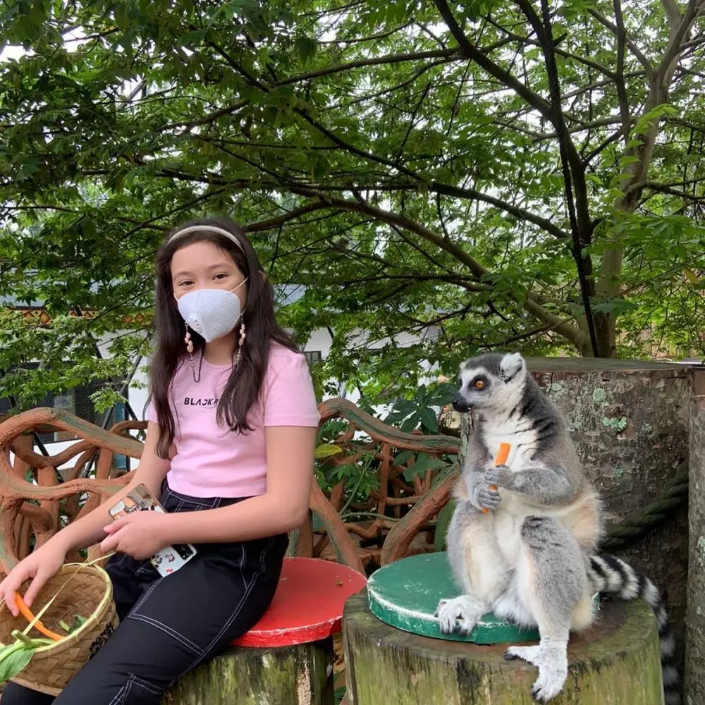 transformasi Mikhaela bak idol Korea © Instagram