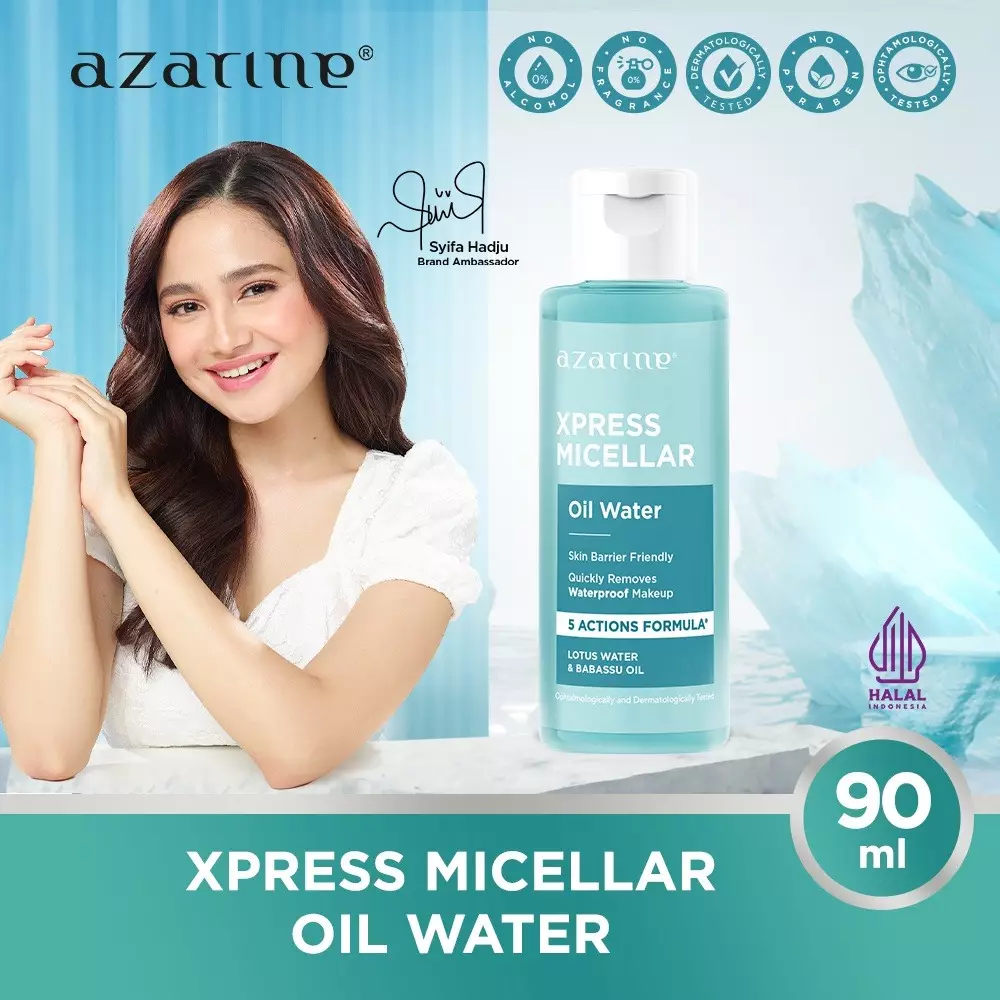micellar water kulit berminyak dan berjerawat © berbagai sumber