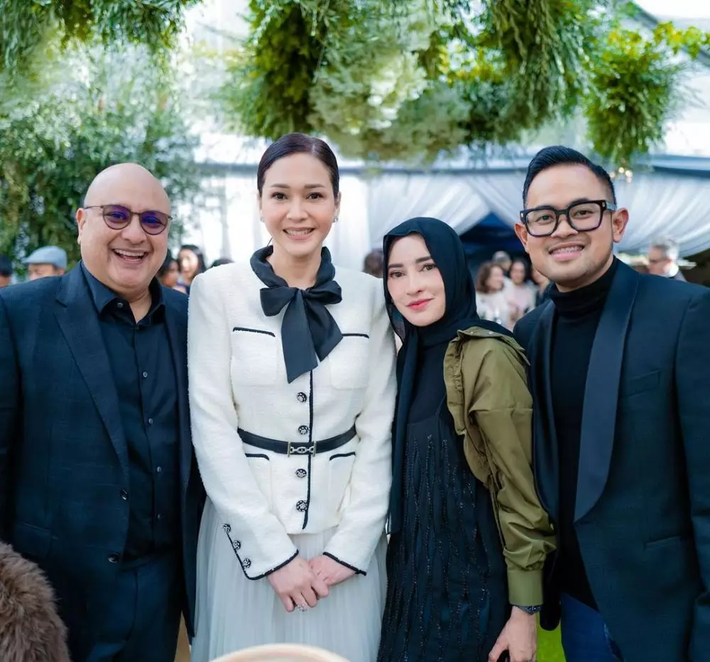 seleb di ultah pernikahan mertua nia ramadhani © 2023 brilio.net