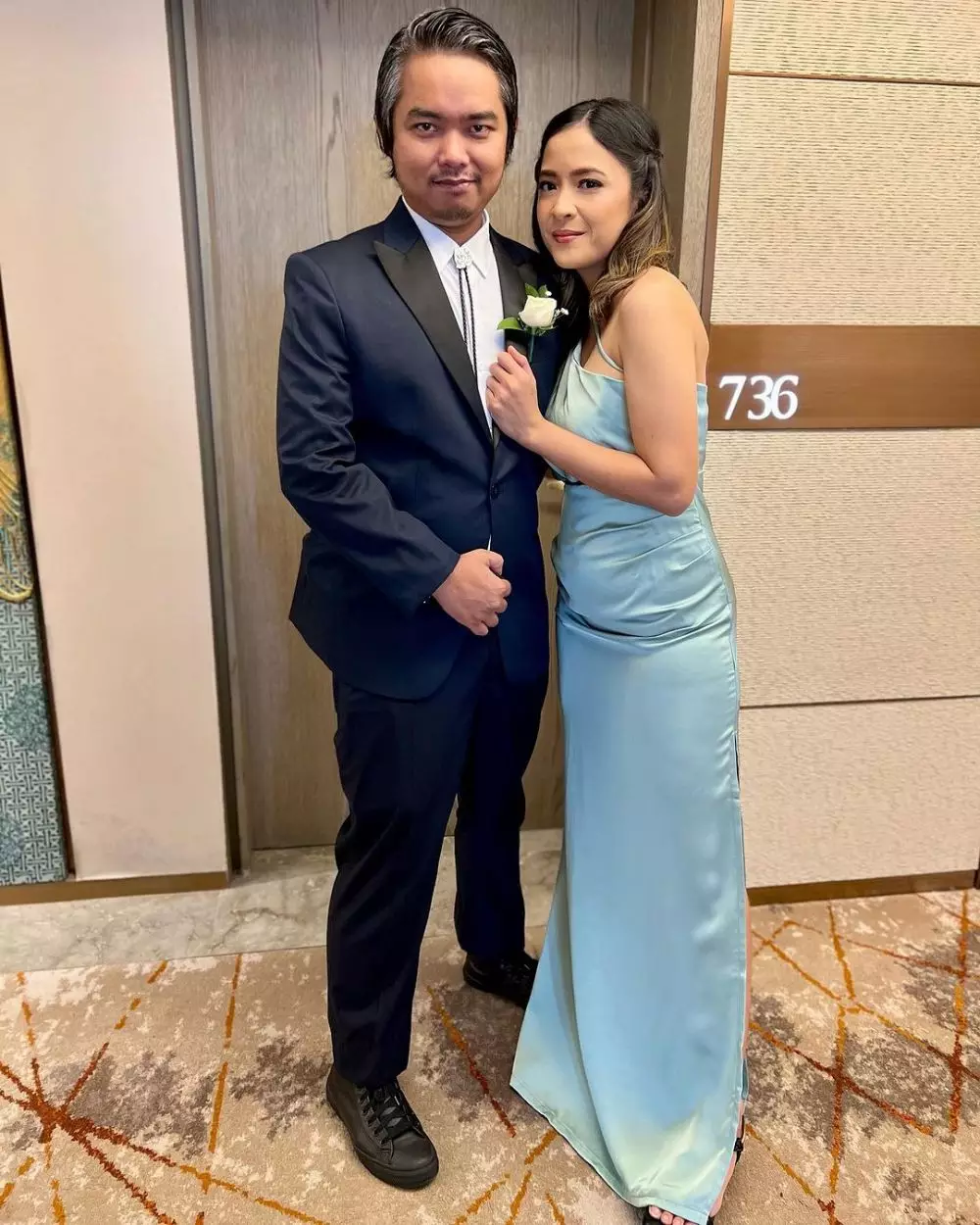 potret mesra dodit dan kekasih © instagram