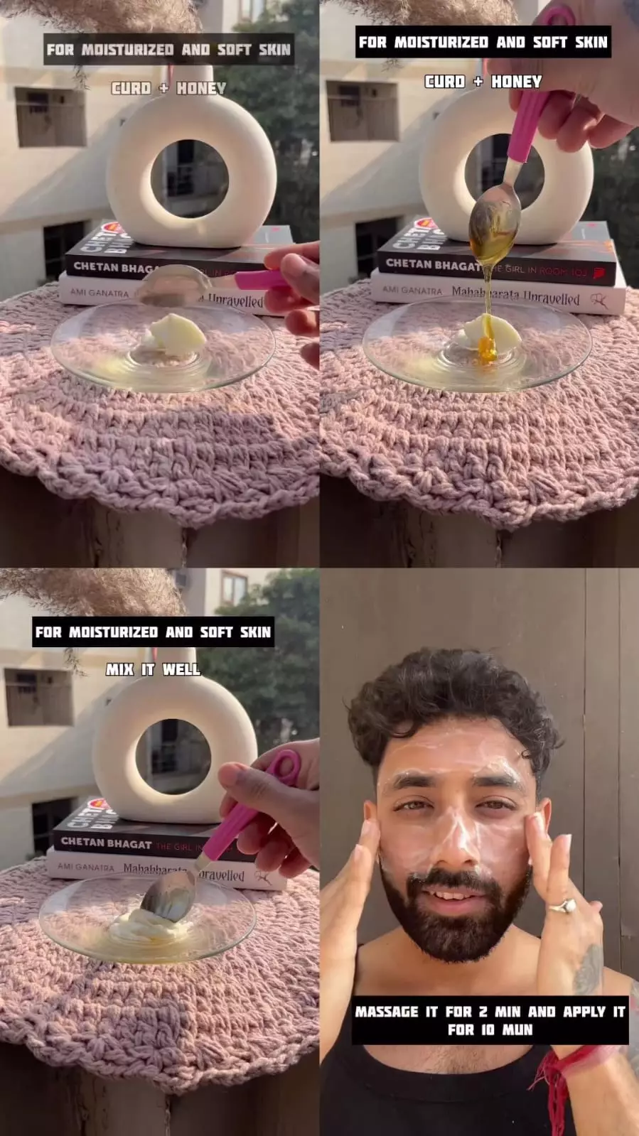 ini trik haluskan wajah © Instagram