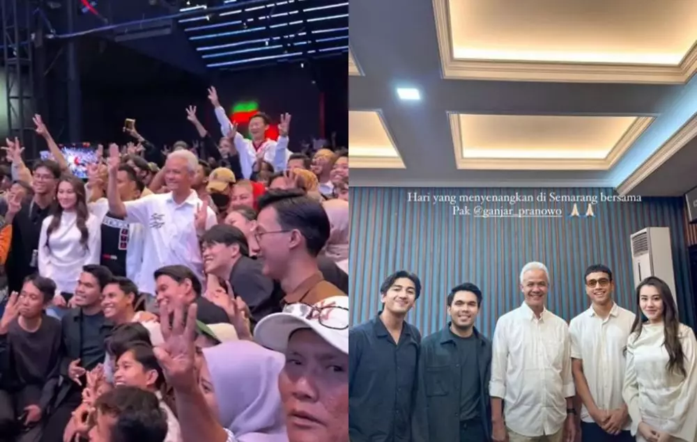 adu gaya Fuji dan Aaliyah Massaid saat tampil bareng © berbagai sumber adu gaya Fuji dan Aaliyah Massaid saat tampil bareng © berbagai sumber