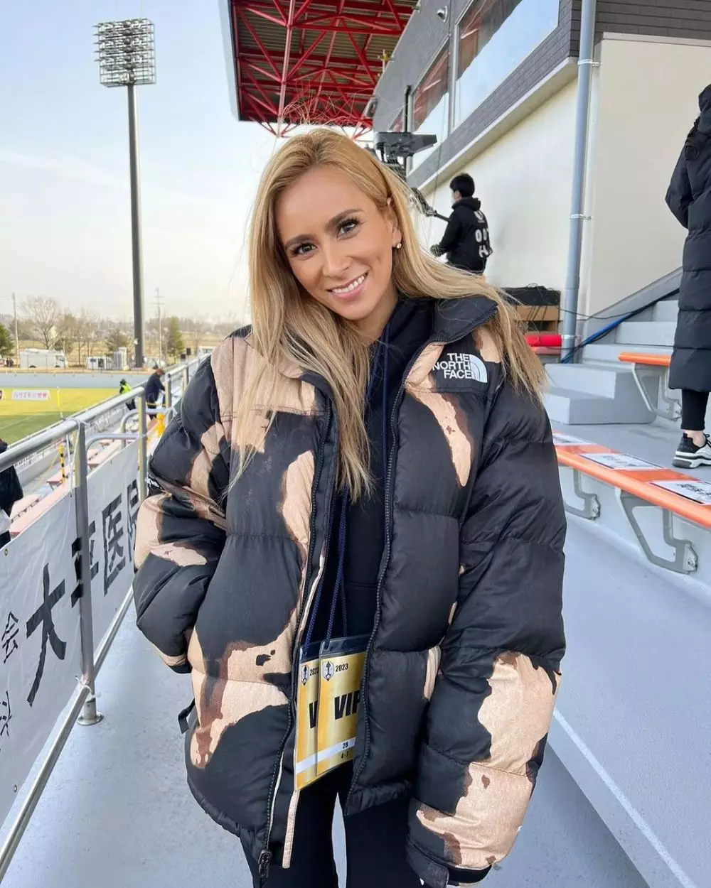 potret malia shino rahman model jepang © instagram