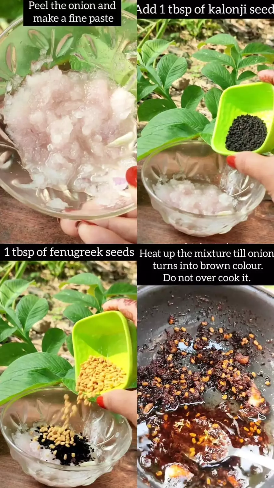 Rambut hitam ikut tumbuh © Instagram Rambut hitam ikut tumbuh © Instagram