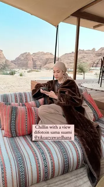 BCL Tiko kunjungi kota dihindari Nabi Muhammad © Instagram