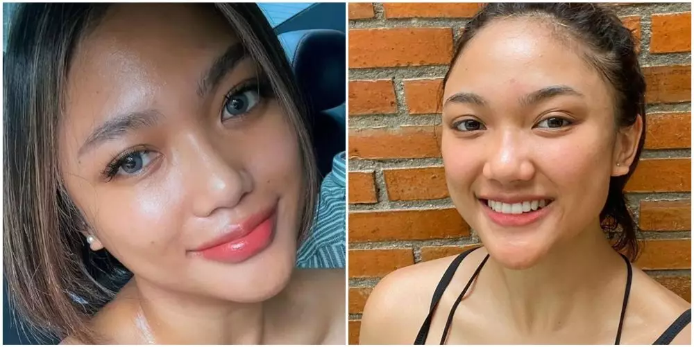 potret seleb pakai dan tanpa extension bulu mata © instagram