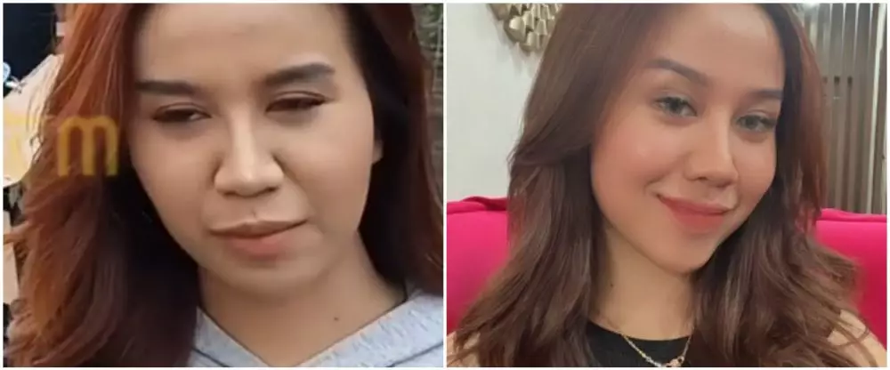 wajah seleb beda banget di kamera wartawan © berbagai sumber