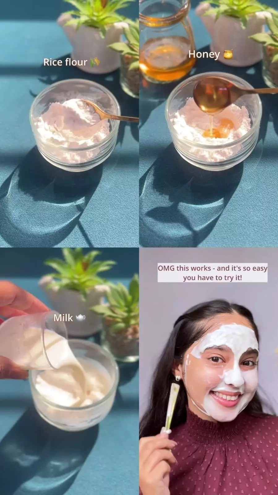 agar wajah bercahaya © Instagram