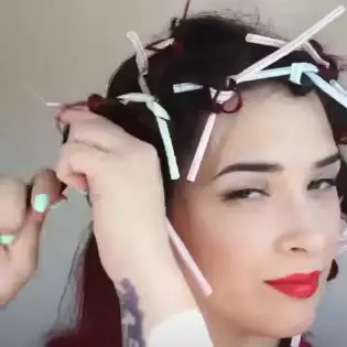 trik mengeriting rambut. berbagai sumber