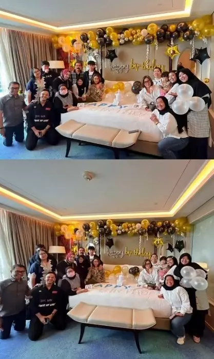 Inul Daratista diberi kejutan ultah © Instagram Inul Daratista diberi kejutan ultah © Instagram