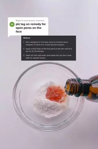 Glowing tanpa pori tersumbat Berbagai sumber