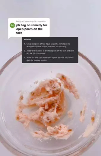 Glowing tanpa pori tersumbat Berbagai sumber