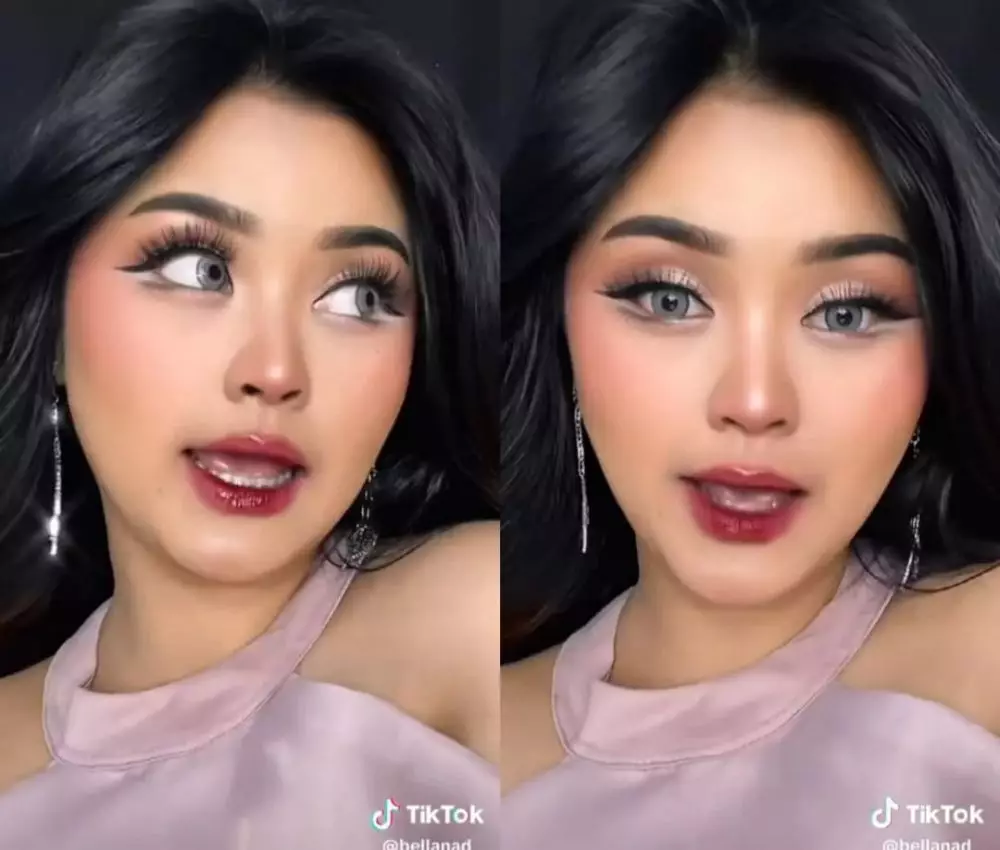 wanita mulut gelap © TikTok wanita mulut gelap © TikTok