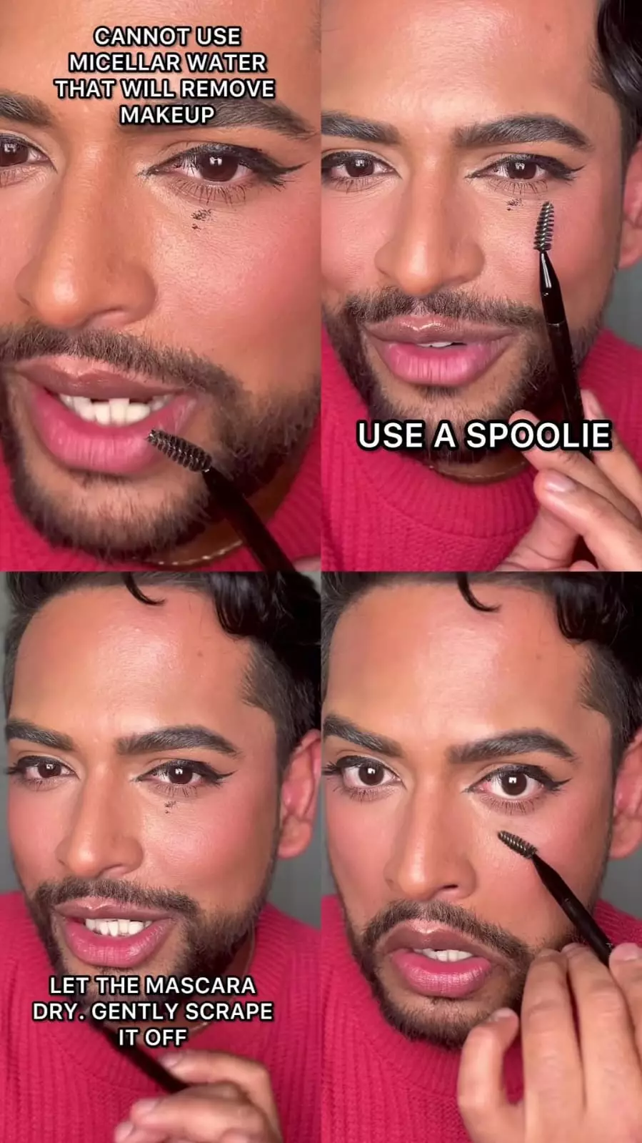 maskara yang berantakan © Instagram