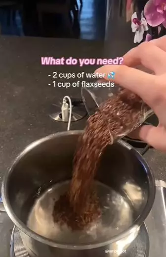 Rambut tipis mudah rontok flaxseed Berbagai sumber