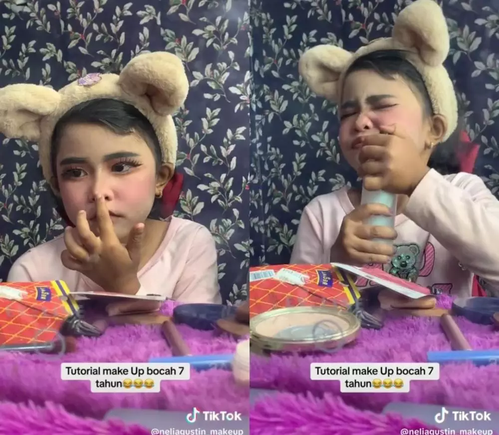 tanpa jasa MUA © TikTok