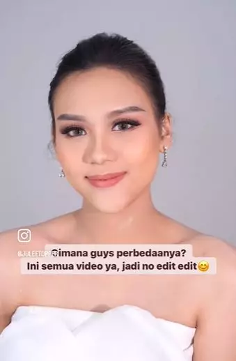 Transformasi makeup wanita kantung mata hitam TikTok Transformasi makeup wanita kantung mata hitam TikTok