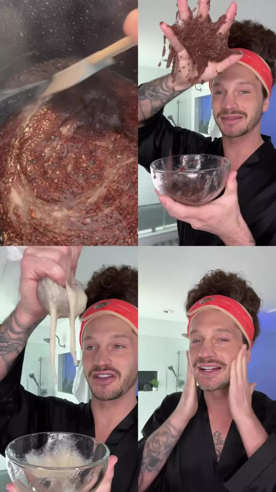 pria bikin wajah kencang © Instagram